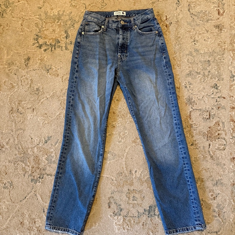 RSQ Women's High Rise Blue Jeans